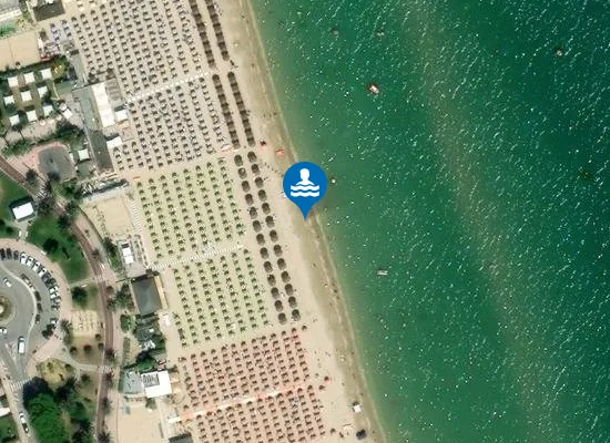 Satellite image of ZONA ANTISTANTE VIA TRIESTE