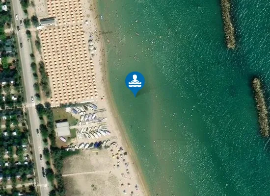 Satellite image of ZONA ANTISTANTE LUNG.RE SUD N.48