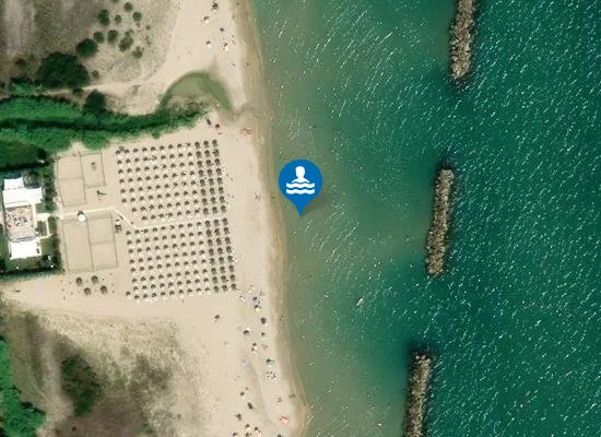 Satellite image of ZONA ANTISTANTE LUNGOMARE EUROPA