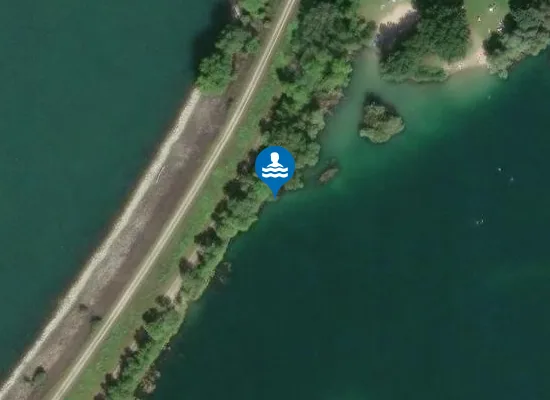 Satellite image of FREISTETT BADESEE FREISTETT