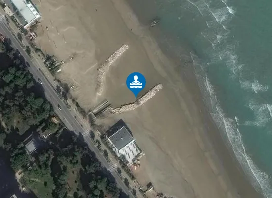 Satellite image of ZONA ANTISTANTE FOCE F.SSO MAZZOCCO