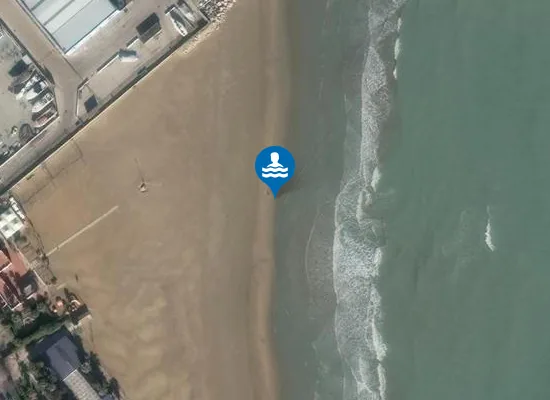 Satellite image of 100 MT SUD MOLO PORTO TURISTICO