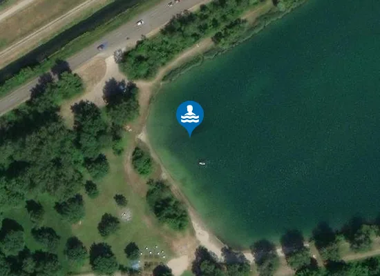 Satellite image of HONAU BADESEE