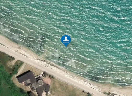 Satellite image of 100 MT A NORD FOCE T. ACQUACHIARA