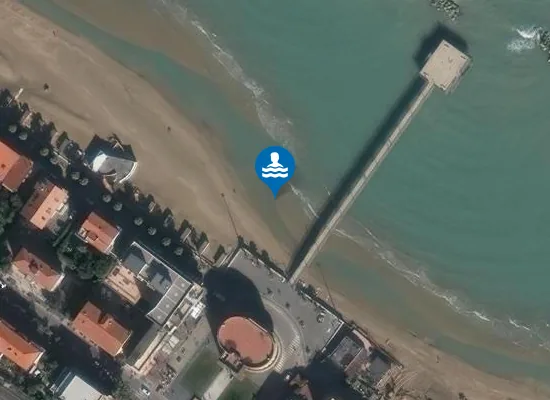 Satellite image of ZONA ANT. PIAZZA SIRENA