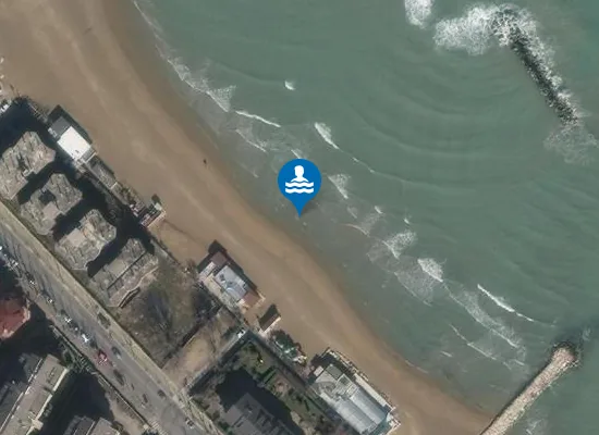 Satellite image of 100 MT A SUD F. FOSSO PRETARO