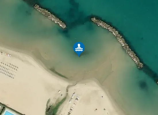 Satellite image of ZONA ANTISTANTE FOCE F. RICCIO