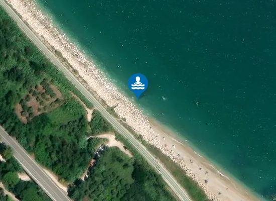 Satellite image of 200 MT A NORD PUNTA DELLA MUCCHIOLA