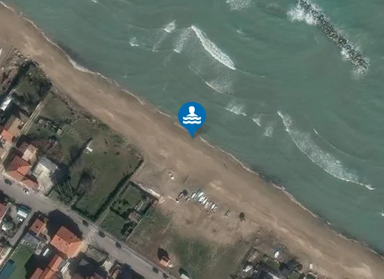 Satellite image of 350 MT A NORD FOCE F. FORO