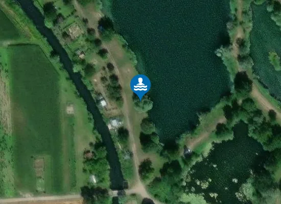 Satellite image of NONNENWEIER BAGGERSEE ANGLERHEIM