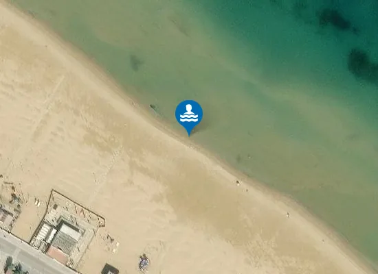 Satellite image of 650 MT A SUD FOCE T. BUONANOTTE