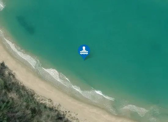 Satellite image of CAMPING LA PINETA