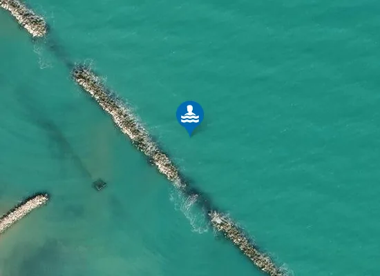 Satellite image of 250 M. SUD FOCE BIFERNO