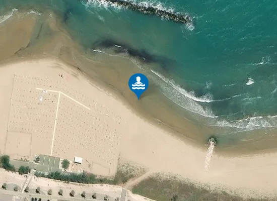 Satellite image of LIDO ALOHA (EX POLIZIA)
