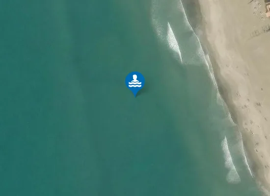 Satellite image of CANALE VECCHIO DI PATRIA SUD