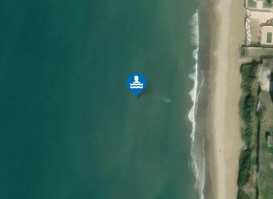 Satellite image of SPIAGGIA ROMANA-COLONIA VESCOVILE