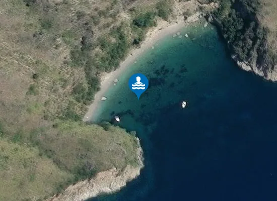 Satellite image of TRA PORTO INFRESCHI E CALA DEI MORTI