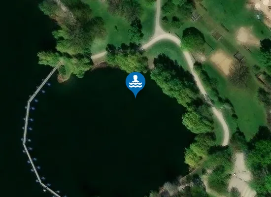 Satellite image of FREIBURG BETZENHAUSEN FLUECKIGERSEE