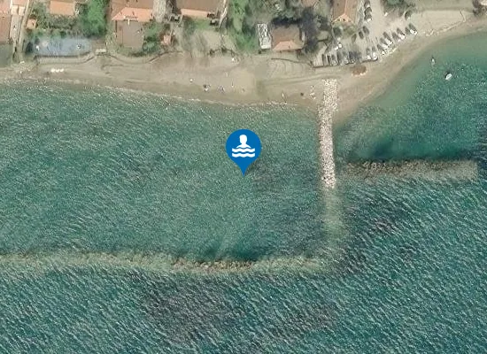 Satellite image of TRA TORRE LA PUNTA E PIOPPI