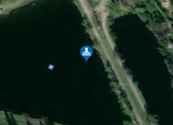 Satellite image of HOCHDORF SILBERSEE