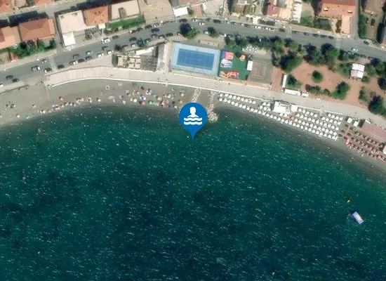 Satellite image of LUNGOMARE DI SAPRI