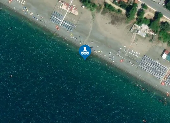 Satellite image of SPIAGGIA LIBERA MARINA DELL'ULIVETO