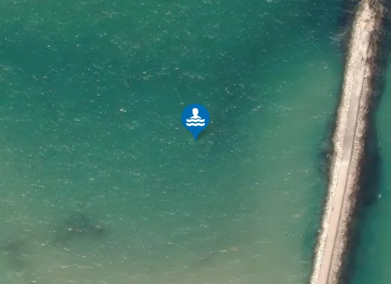 Satellite image of FOCE CAPOIALE (30 MT A SINISTRA)