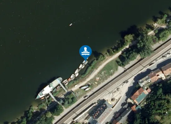 Satellite view of DONAU ALTARM, GREIFENSTEIN
