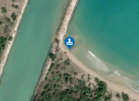 Satellite image of FOCE SACCIONE (30 MT A DESTRA)