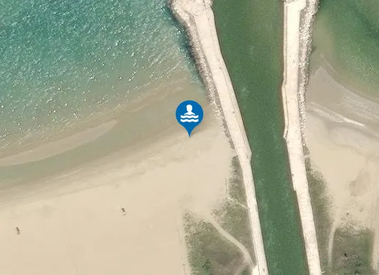 Satellite image of FOCE VARANO (30 MT A SINISTRA)