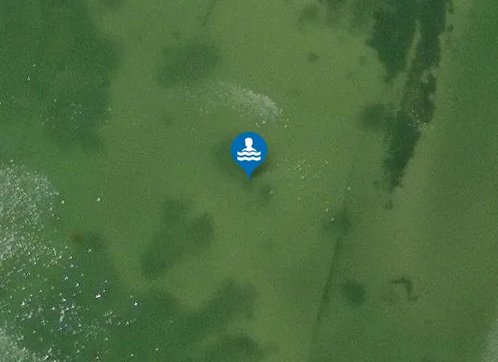 Satellite image of CANALE VARANO 30 MT DX