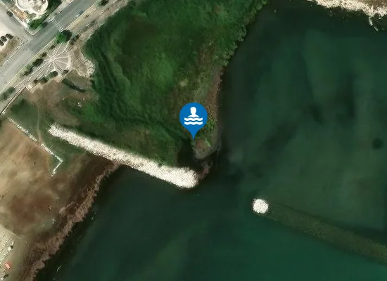 Satellite image of EX FOGNA MANFREDONIA 30 MT SN