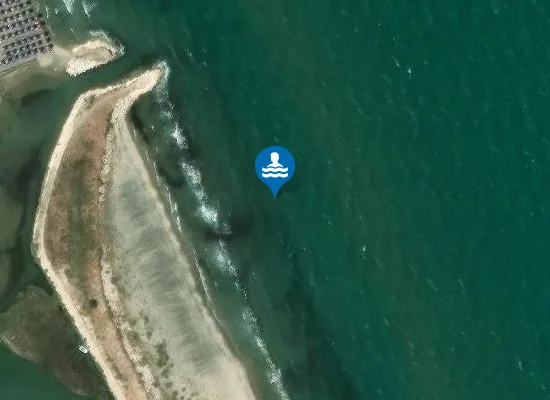 Satellite image of CANALE IPPOCAMPO 30 MT DX