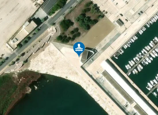 Satellite image of 750 M SX SCARICO EX FOGNA AMERICANA