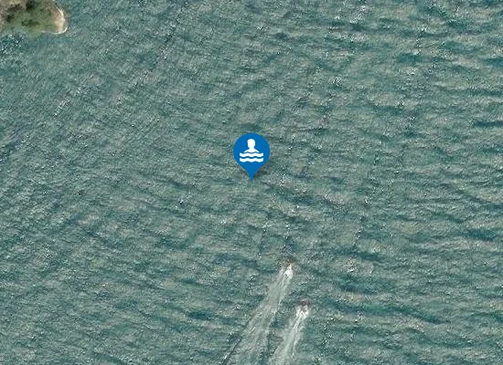 Satellite image of 900 MT A DX P. 49 CALA LA PERGOLA