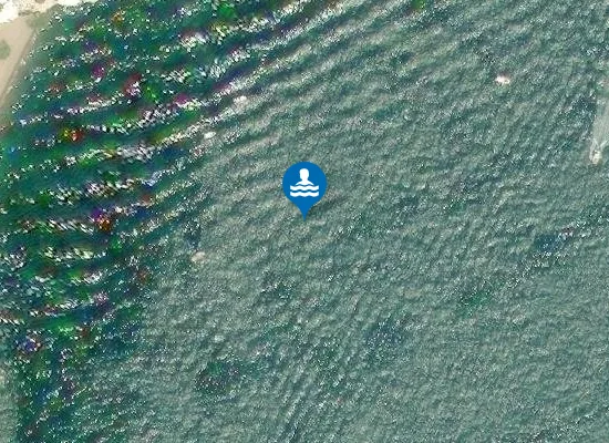 Satellite image of LA BARACCA - 500 MT A DX P. 177