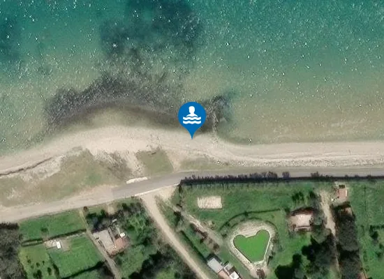 Satellite image of 30 MT. DX FOCE CANALE ROMONDATO