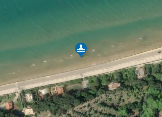 Satellite image of CANALE ASCIATAZZA - 200 M. SX DELLA FOCE