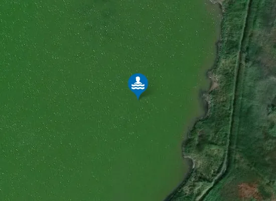 Satellite image of FOCE FIUME LAURO 30 MT SN