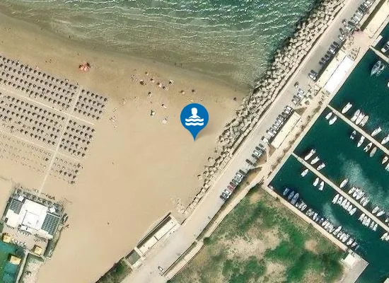 Satellite image of SPIAGGIA S. LORENZO