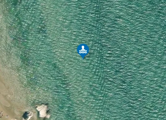 Satellite image of CANALE TORRE DEL PORTO 30 MT DX