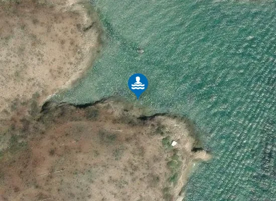 Satellite image of 3 CANALE - 30 M. SX DELLA FOCE