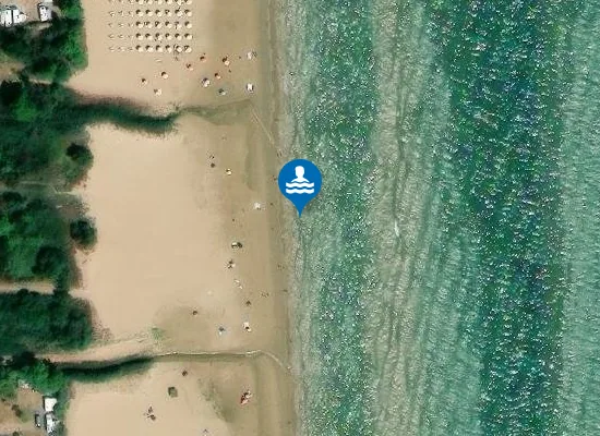 Satellite image of 4 CANALE/FOCE 20M. SX RESID. CONCHIGLIA