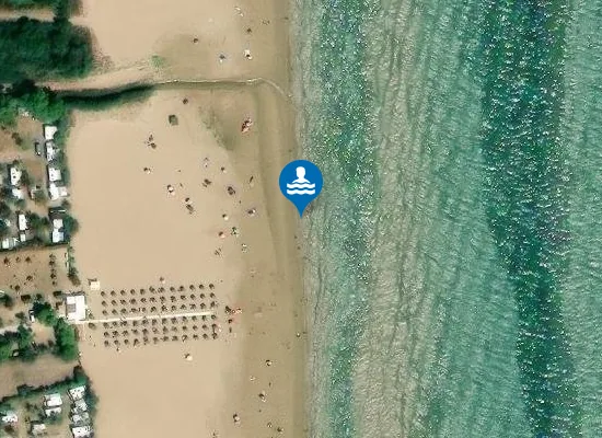 Satellite image of 5 CANALE/FOCE DIREZ. STAZIONE AGIP