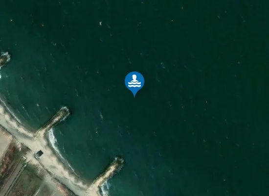 Satellite image of 1,5 KM DA ZAPPONETA V.SO M. DI SAVOIA