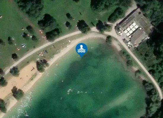 Satellite image of AUTOBAHNSEE AUGSBURG