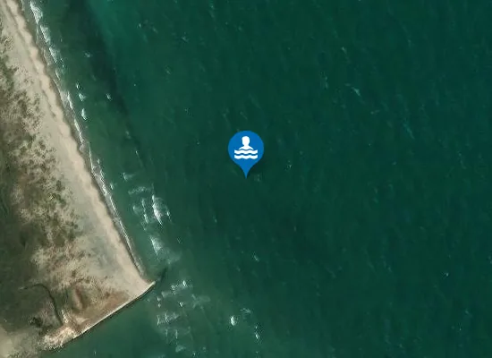 Satellite image of FOCE TORRENTE CARAPELLE 30 MT SN