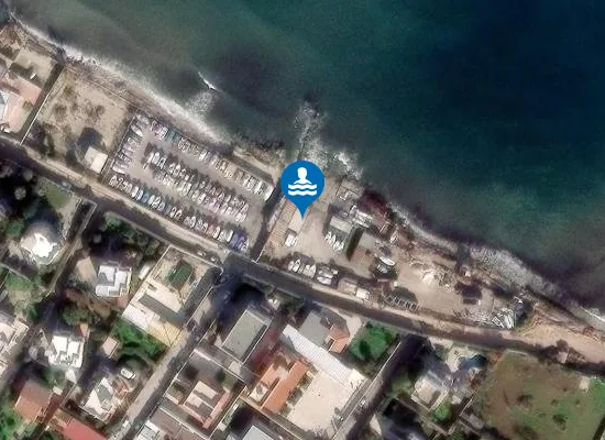 Satellite image of FOGNA BARI OCCIDENTALE 500 MT NORD