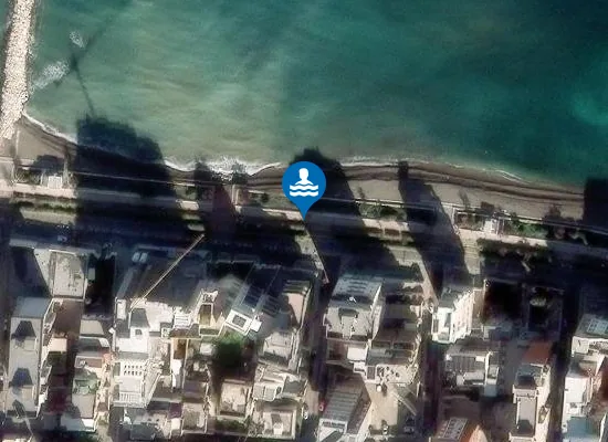 Satellite image of FOGNA BARI OCCIDENTALE 500 MT SUD