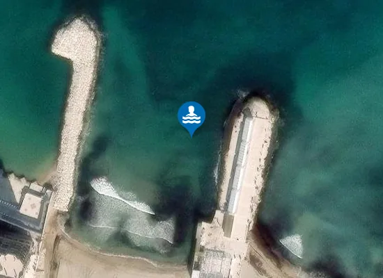 Satellite image of SCARICO ENEL